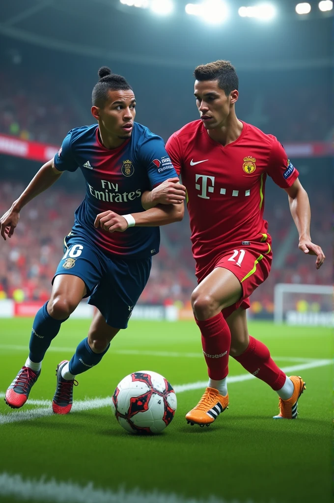 Kylian Mbappe and Cristiano Ronaldo