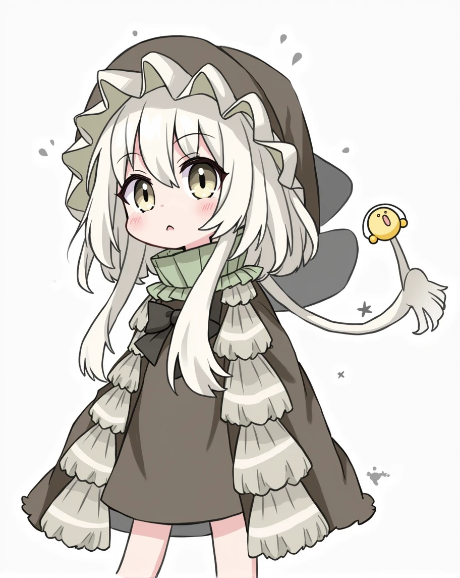 a little witch lost in the woods, anime simple style