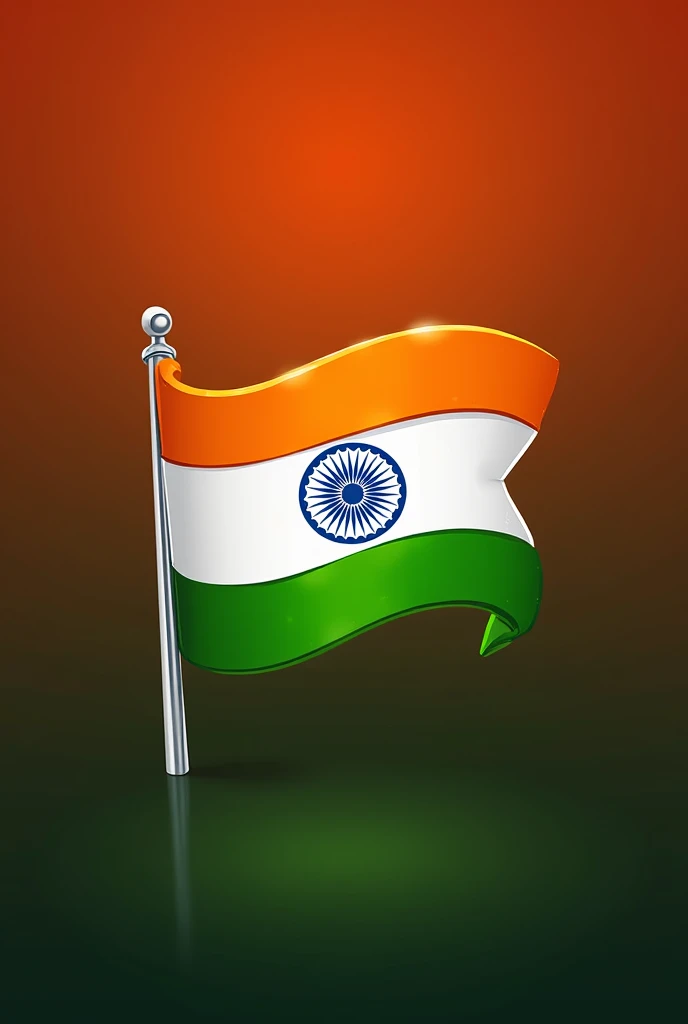Indian flag with bajaj finserve logo
