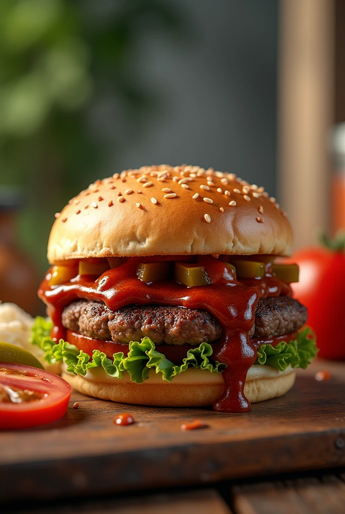 Barbecue burger