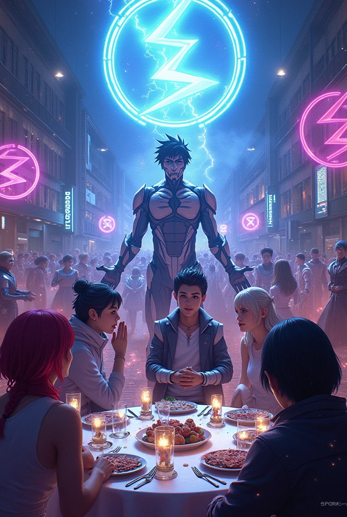 Organizing a party Lightning Uchiha Nop with Spacta and Cyber with Kamen Rider Kaixa and Momochi Zabuza & Haku and Masquerade in the Lightning School