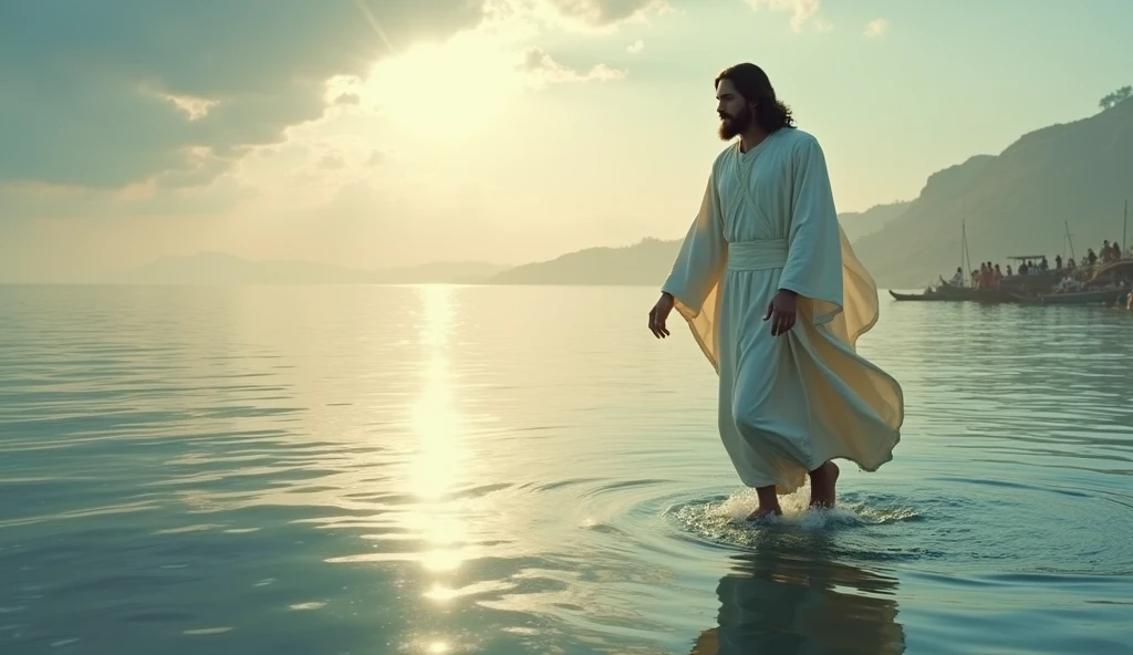 Jesus on the water