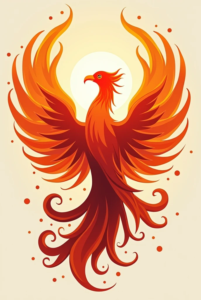 Make me a phoenix logo
Simple enough for a brand or a stamp