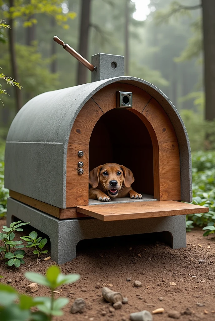 Animal crematorium have a lever be gas and the structure look like a wood-fired oven another photo more beautiful another photo that the base is on the ground
Another 