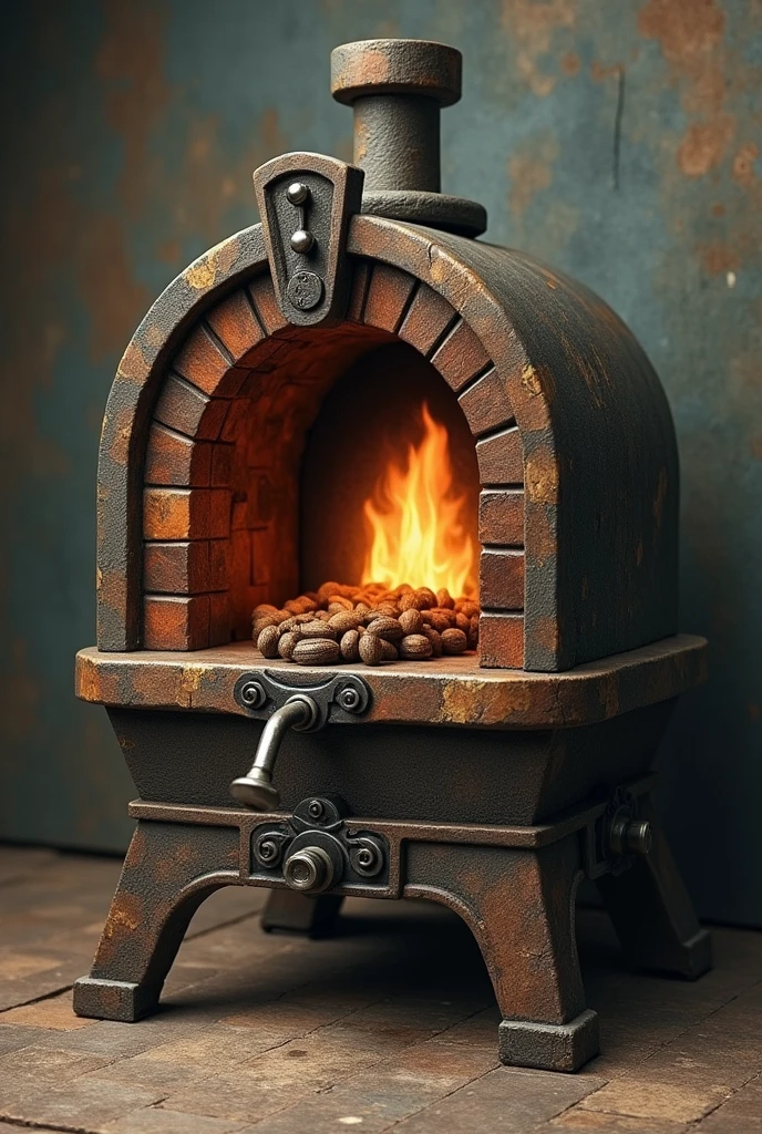 Pet crematorium have a lever be gas and the structure look like a wood-fired oven another photo more beautiful another photo that the base is on the floor
Another another