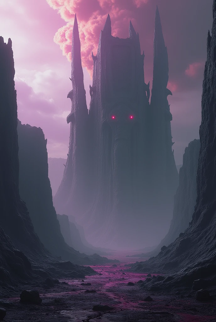 Create an image about dark land