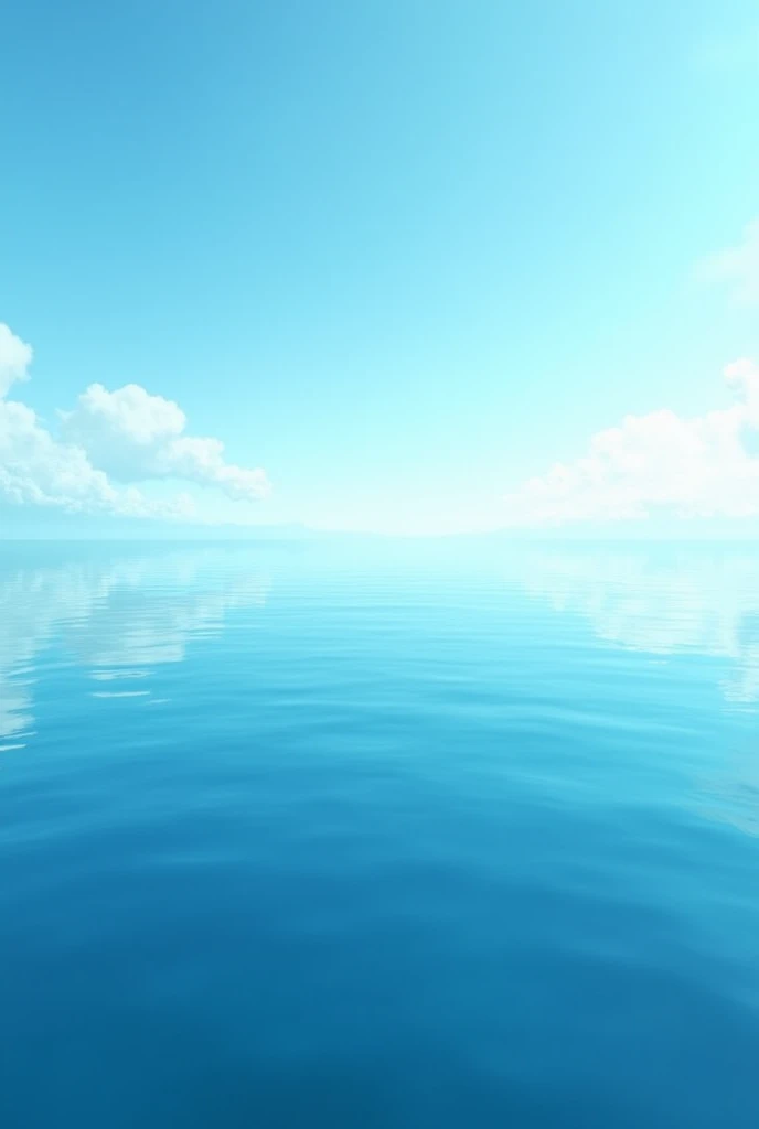 The sky and sea in all their vastness. still