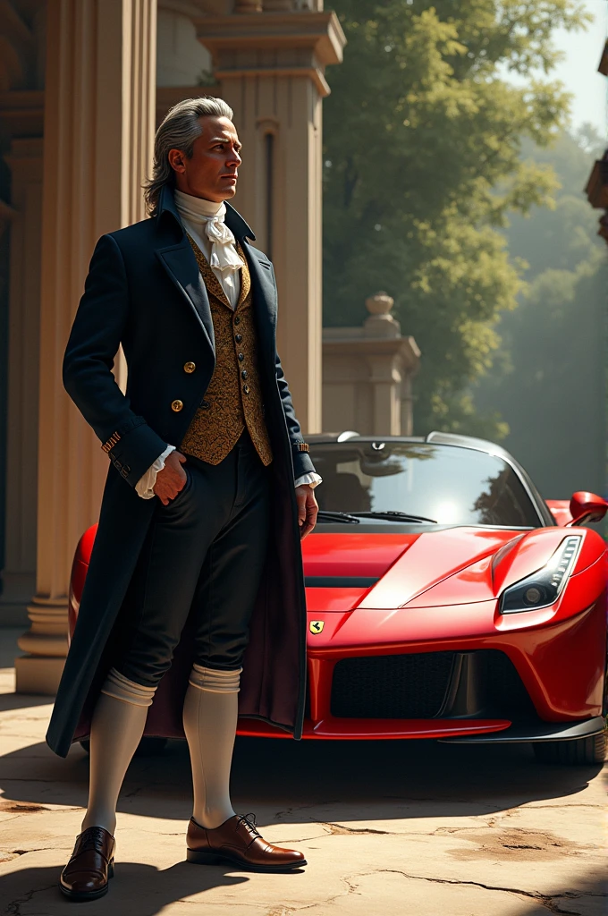 Hamilton and Ferrari