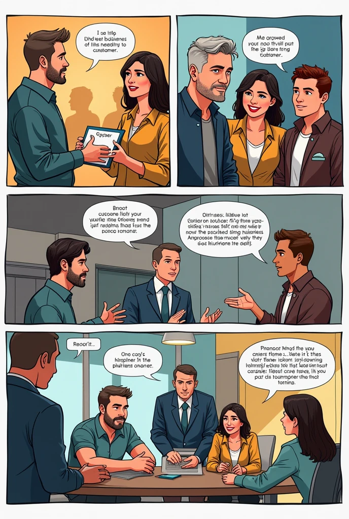 create a comic strip with a six frames about the importance of customer value
Customer value - it is the customers' opinion on how much a product or service is worth compared to other alternatives.
Customer value - it is the customers' opinion on how much a product or service is worth compared to other alternatives.