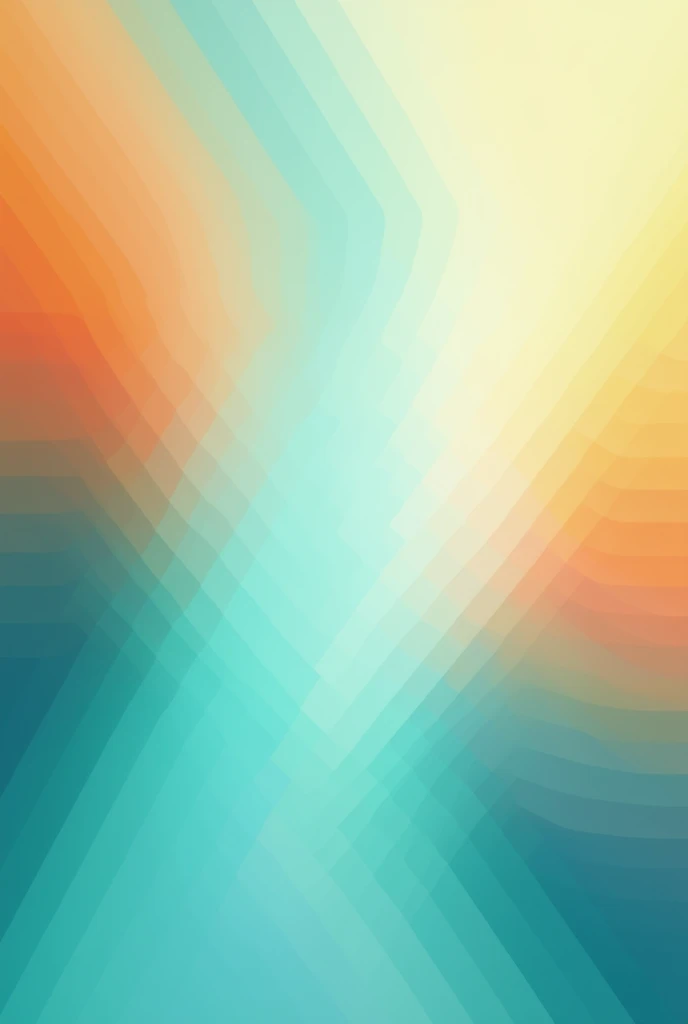 a total background with the colors #3BF1F5 ; #F58026; #B0DCF5, 