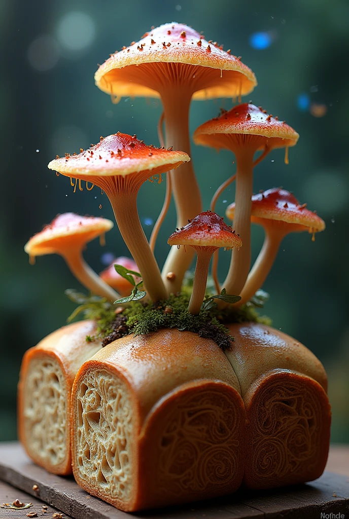 Hallucinogenic bread fungi