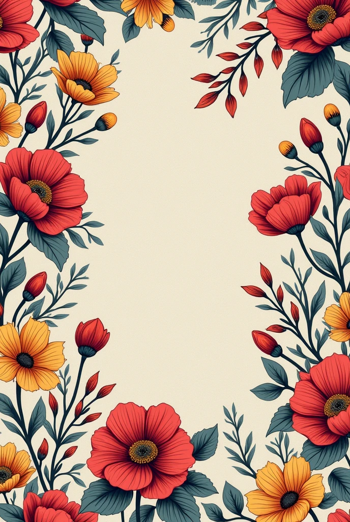 textile illustration on floral