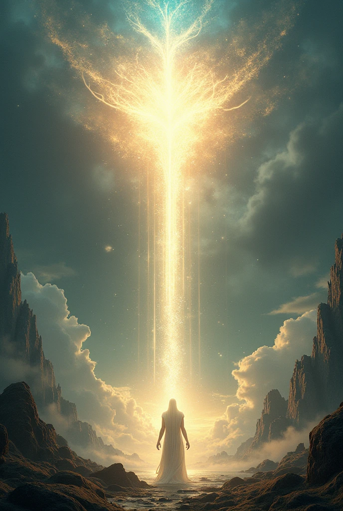 god々しい 光の世界 god様が降りてきそうな god秘的な風景