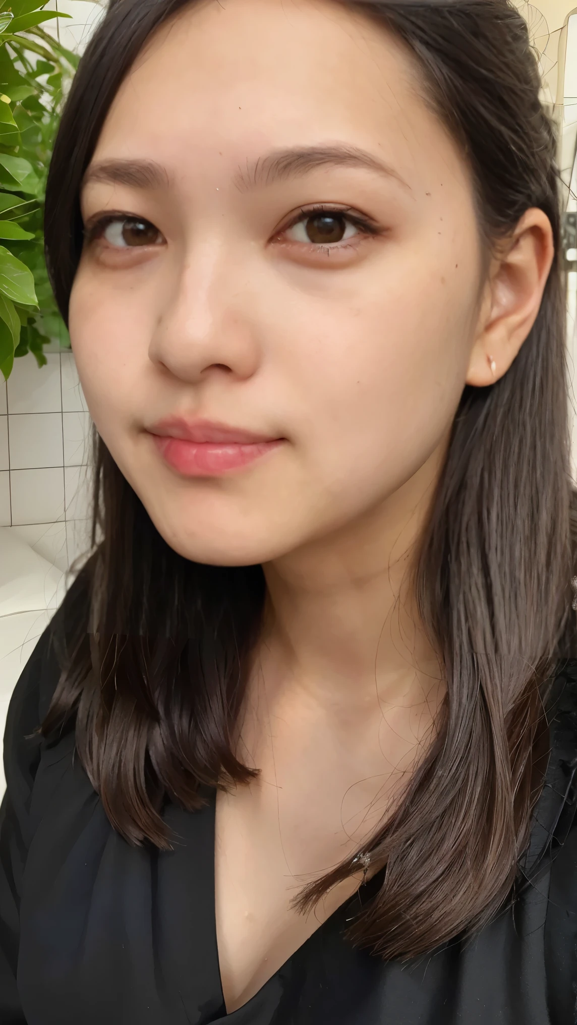 ((Extremely precise and accurate anatomy:1.0)), (photo Realistic:1.4), (hyper Realistic:1.4), (最高品質のRealisticな肌の質感:1.4), (Improvement of quality:1.4), (Enhances the beauty of skin texture:1.1), Clean and glowing skin, mesh, thin:1.2, (Realistic:1.3), Realisticなライティング, (Smoother lighting:1.05), (Improving the quality of cinema lighting:0.9), Backlight, A gentle light for your face, Ray Tracing, (Bright light:1.2), 32K, One Japanese woman, fine grain, Detailed face, (Film Grain:1.1),(Accentuates body lines:1.1), High resolution, Natural look, Kind eyes, Improves hair quality, Delicate light and shadow, Transparent muscles, Graceful pose, Beautiful Eyes, Sharp details, Soft light reflection, Beautiful contours, Delicate skin tone, Fine hair texture,Cute Japanese Women Photos, Little Woman, 20-year-old, Beautiful and perfect face, brown, Beautiful Face,