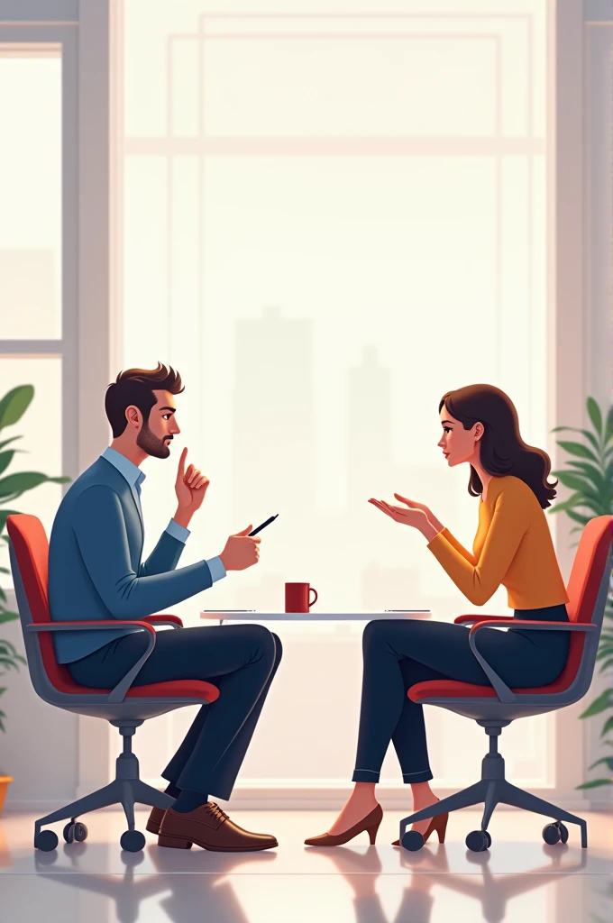 Structured and semi-structured interview image