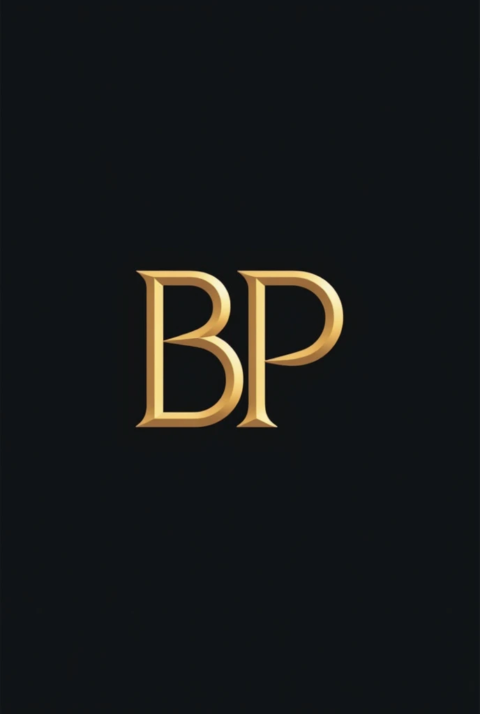Create a modern and minimalist logo for a poker company that incorporates the letters 'BP'. The logo should be easily recognizable and convey a sense of sophistication and luxury. The design should be simple and not overly complex, featuring clean lines and minimal ornamentation. The logo should be suitable for use on cards, merchandise, and online platforms. Provide a high-resolution image of the logo design, including the letters BP.