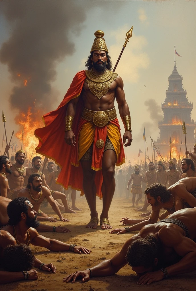 Ashoka: The Kalinga War and Transformation
After Chandragupta, Ashoka further strengthened the Mauryan Empire. His most famous war was the Kalinga War, which brought massive destruction.