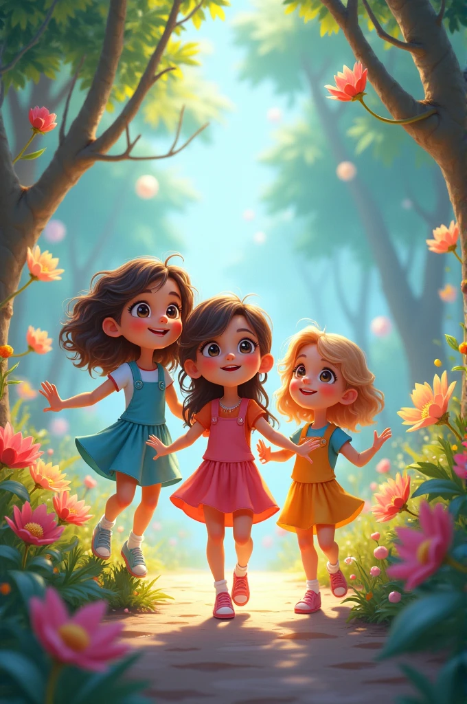 3 girls