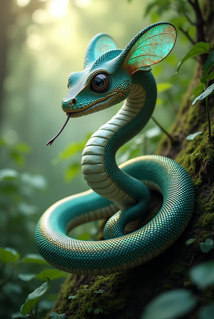 Combine a snake with a chameleon