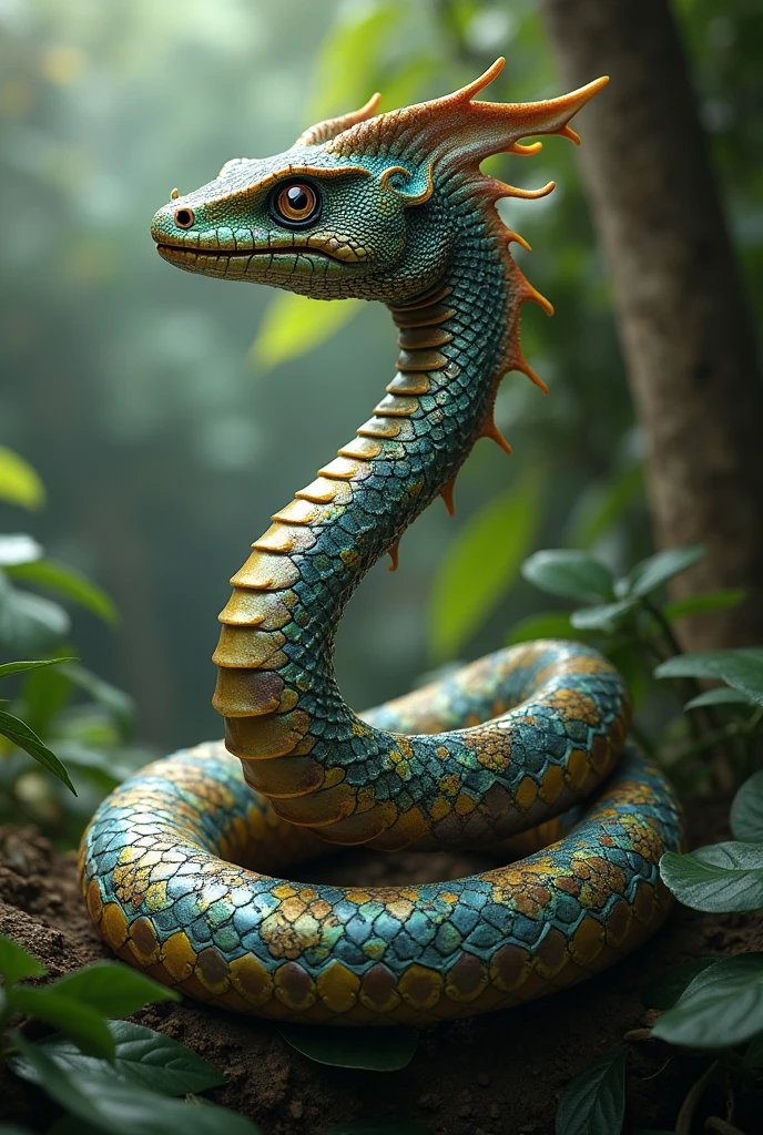 Combine a snake with a chameleon
