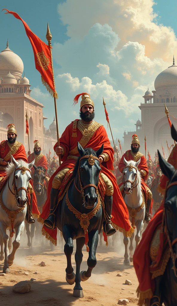 Akbar The Expansion of the Mughal Empire
Centuries later, Akbar expanded the Mughal Empire through his military prowess, spreading it across almost every region of India.