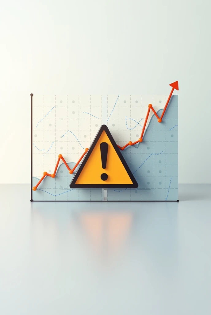 A CO2 emissions graph and a hazard symbol.