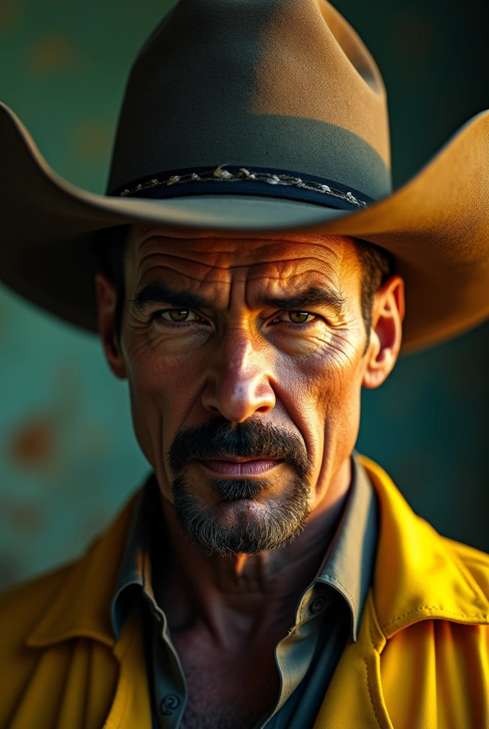 Walter White mixed with Jorge Negrete
