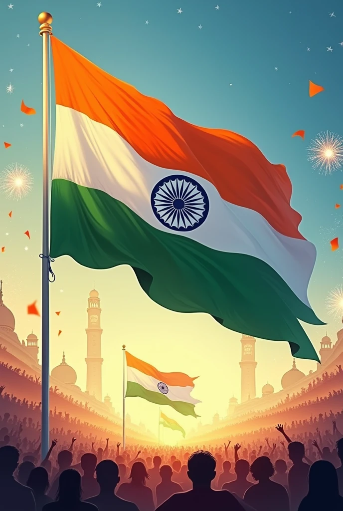 Later name is Big size omcs Indian flag
Name is omcs happy independence day