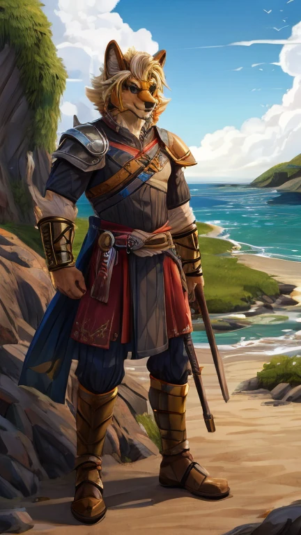 vulgarity island, warrior