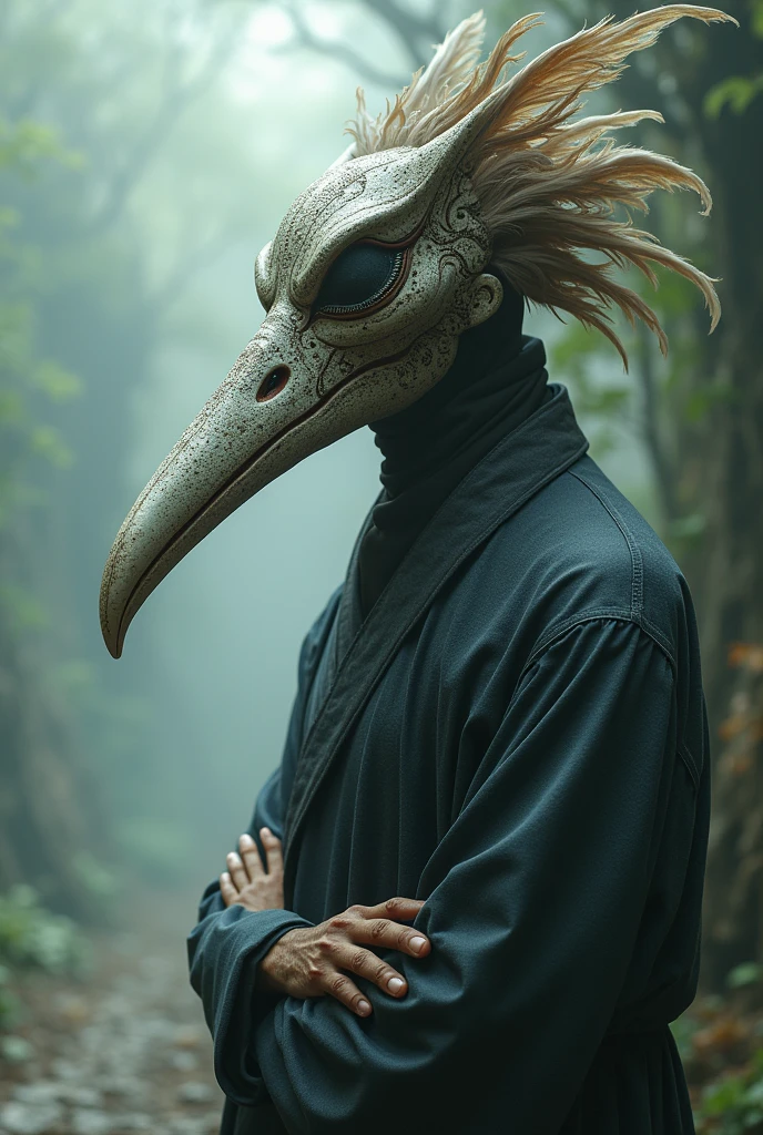 Tengu、Apparition、Mask with a long nose、Beauty、Sexy