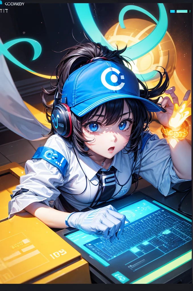 I wana a logo of letter 'c' with come tech effects and coding related because this is for coders club