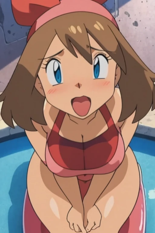 Big chest, chest, Tongue out, whole body,Thighs,accurate, Light blush, Large Breasts, sitting,Looking up,Lick,valley,Born as is,licking,Hold in mouth,Bodysuits,Massage the breasts,for for,Gloss,Slimy,bath