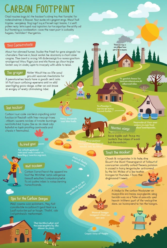 carbon footprint explained for kids