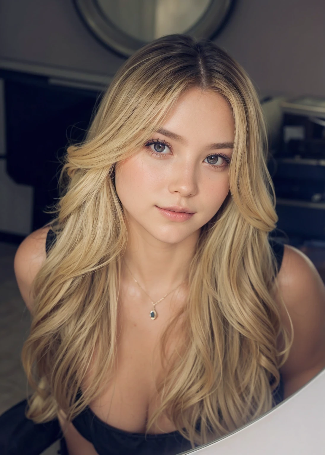 Transform me into Rapunzel with my features