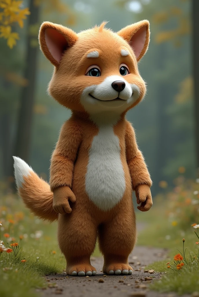 A person dressed as a dog