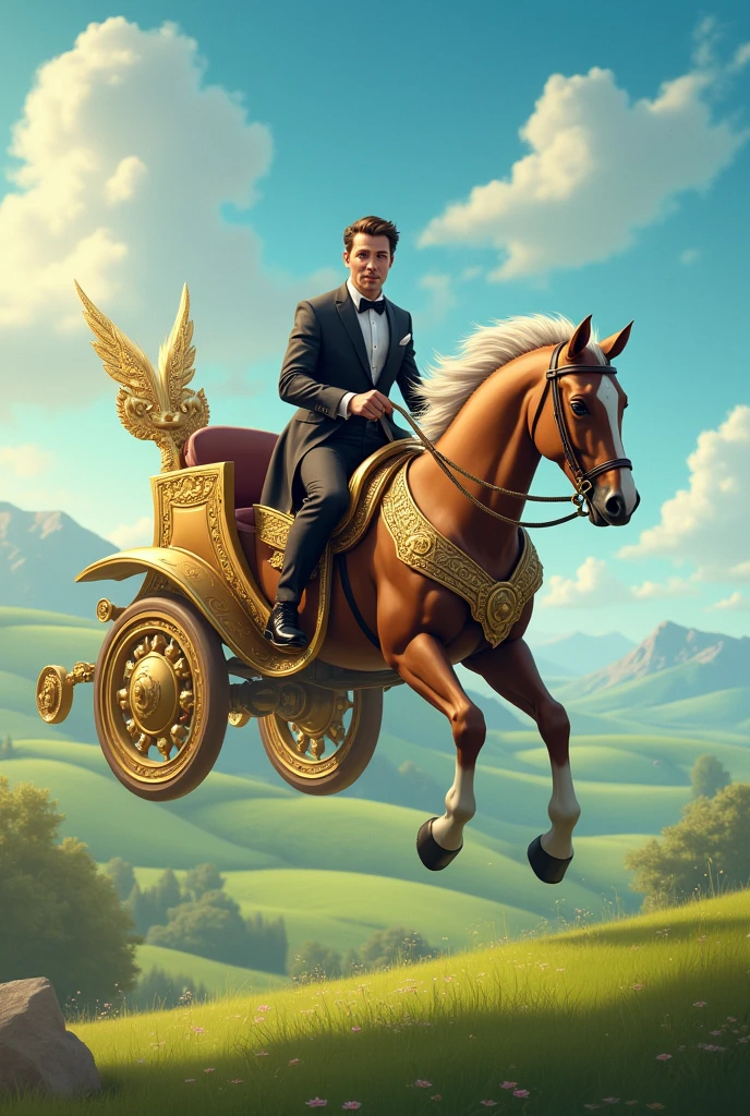 The first suitor with a magical chariot,