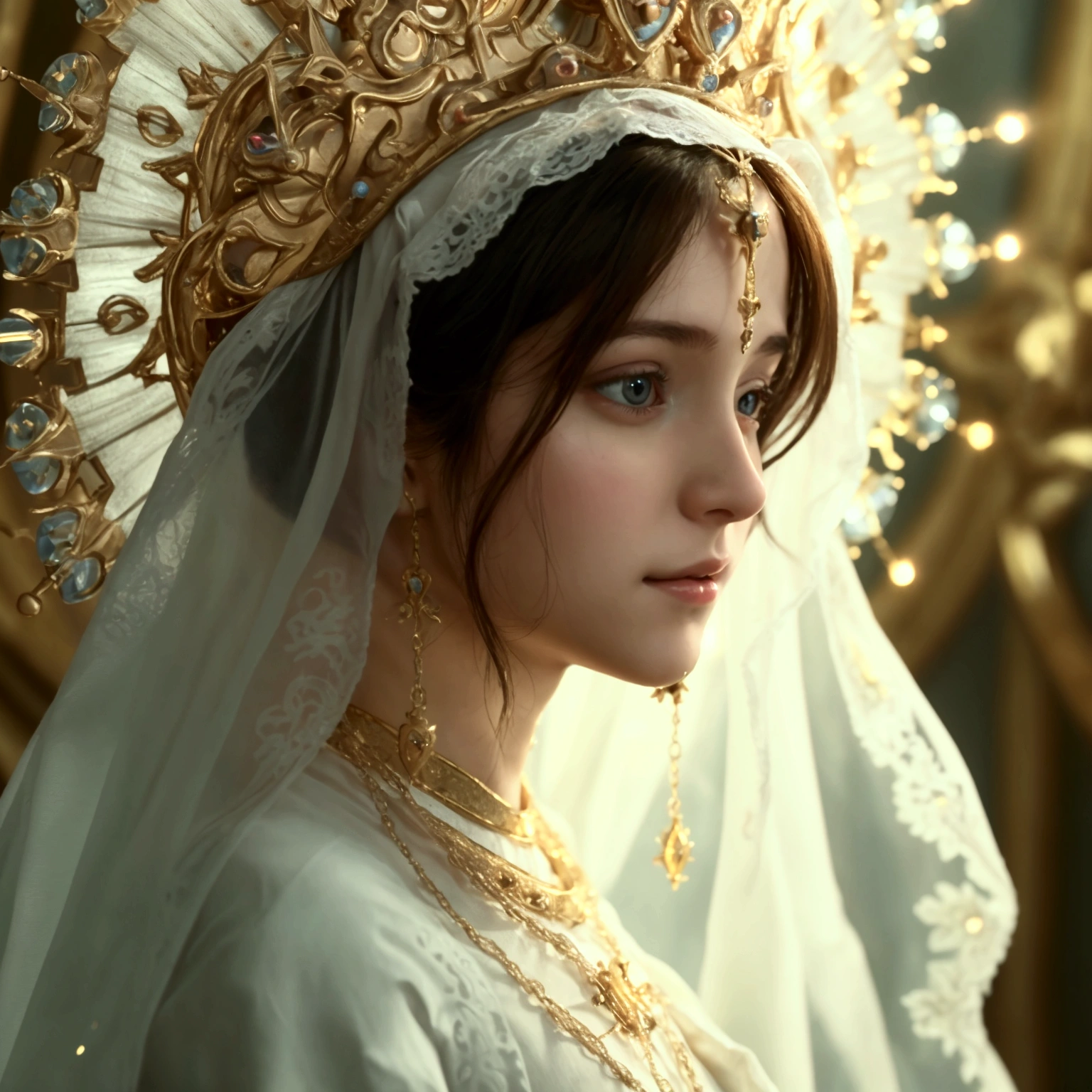 Immaculate Heart of the Virgin Mary[[ultra high definition 12K,