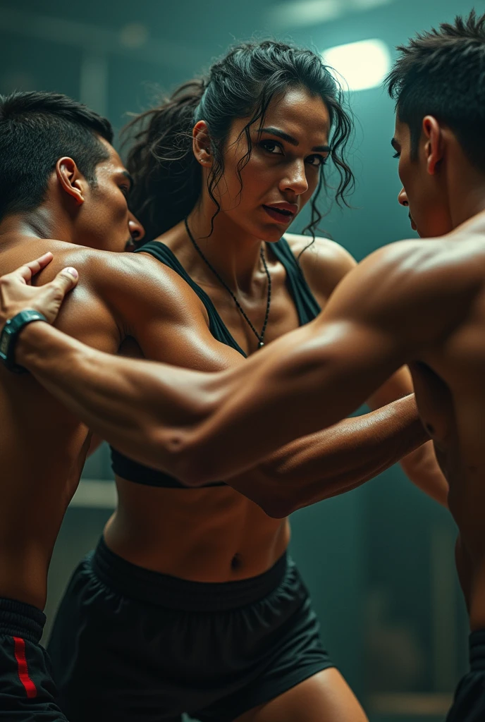 Rakul preet singh grappling men