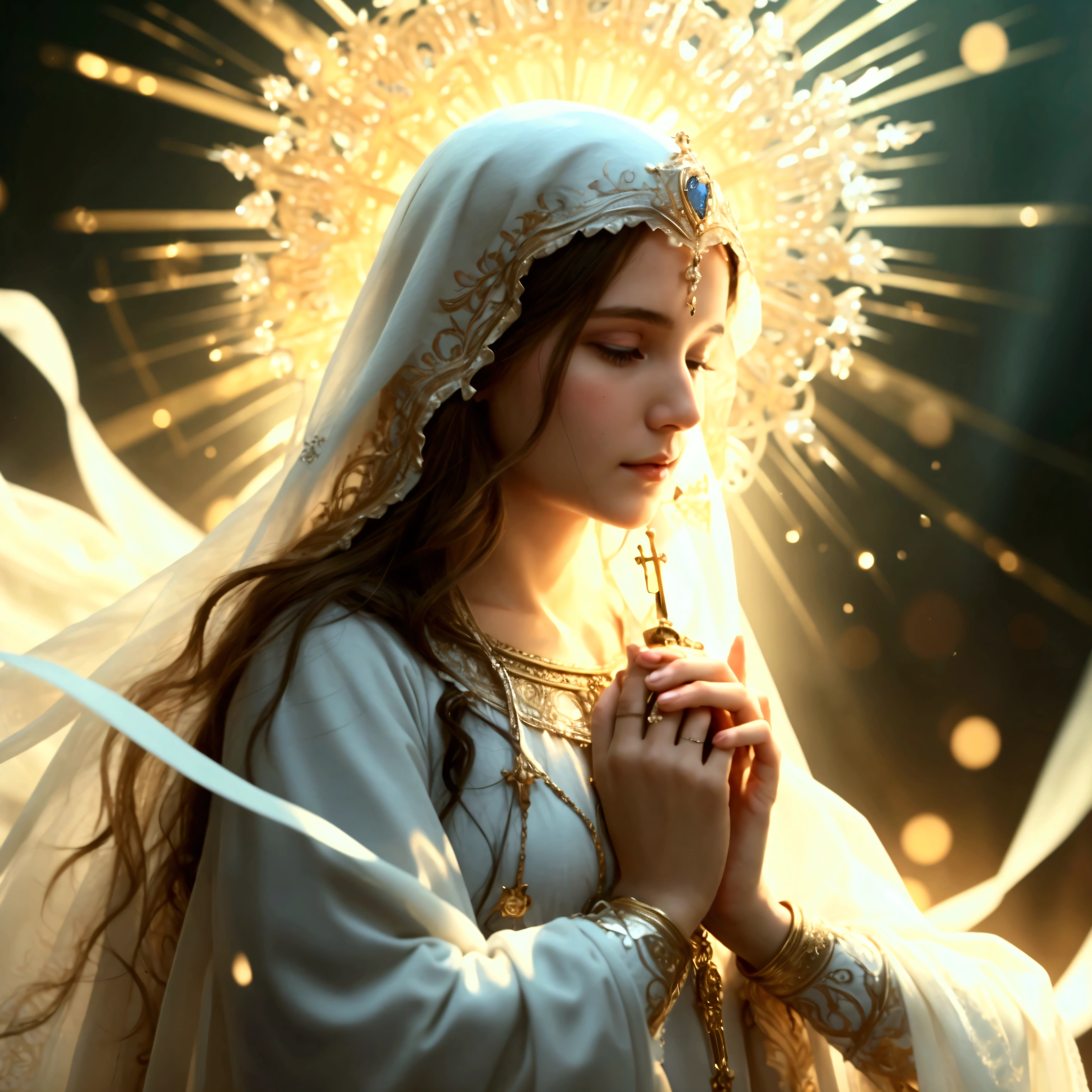 Immaculate Heart of the Virgin Mary[[ultra high definition 12K,