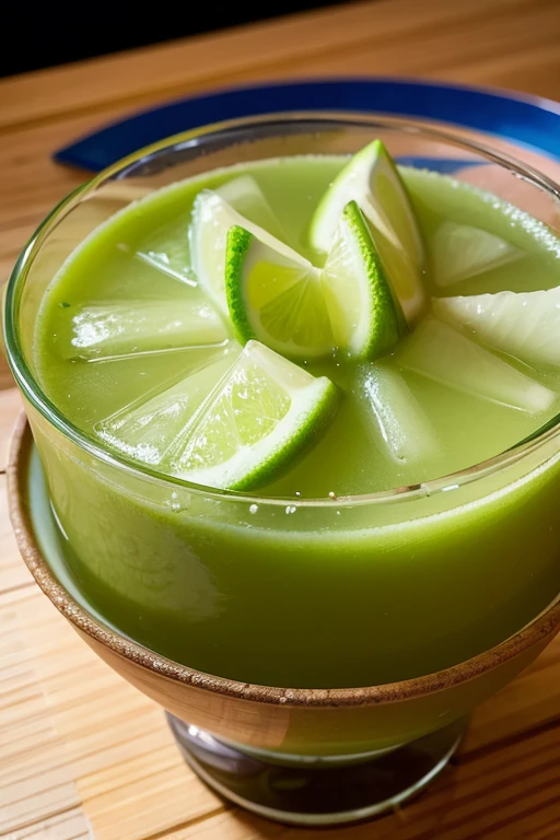 ((best quality)), ((masterpiece)), (detailed),Sugarcane juice,With lime