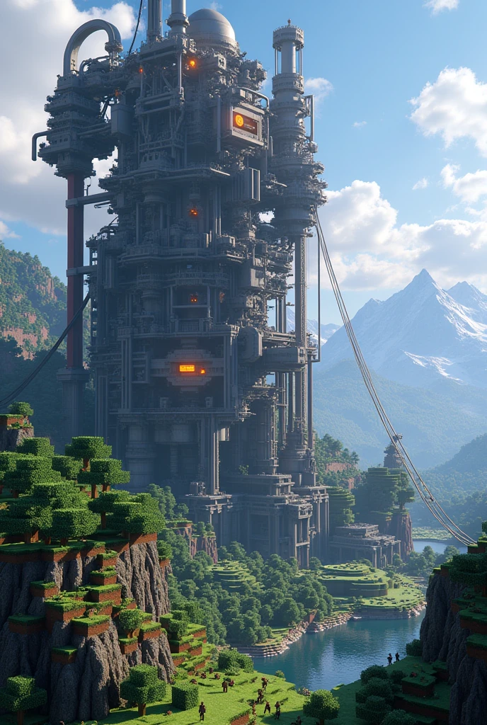 Advanced machinery in minecraft 