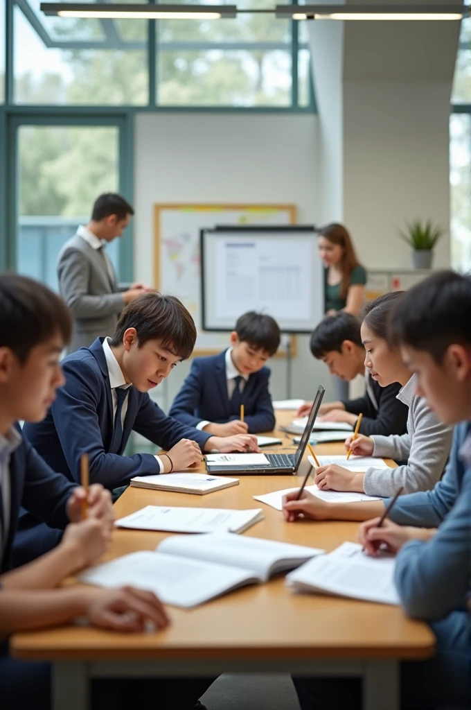 Evaluation in an educational process, Create an image