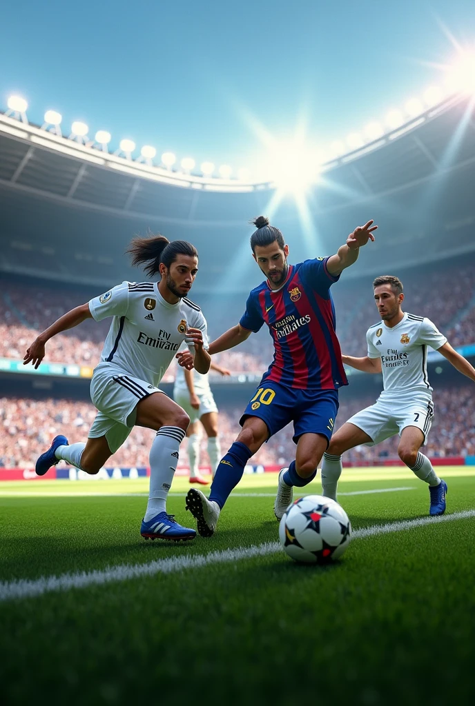FIFA DE PLAY 5 REAL MADRID VS BARCELONA 