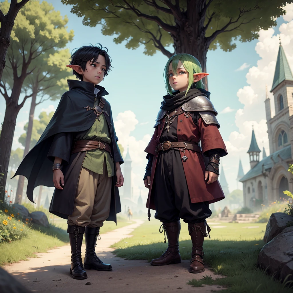 Where the sky was shining with unnatural colors and the trees were talking. He soon realized that this world was filled with goblins, each with special abilities.. He meets a little goblin named Zane, who becomes his guide and helper in this strange world..