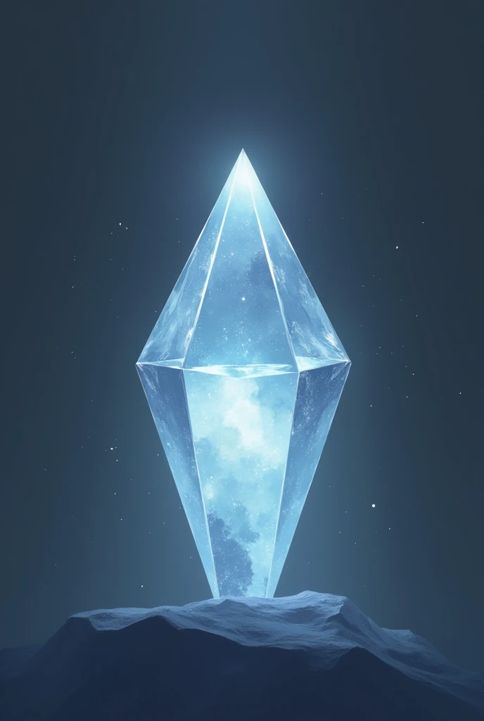 Image for a logo of a group called "Crystal" with an elegant concept