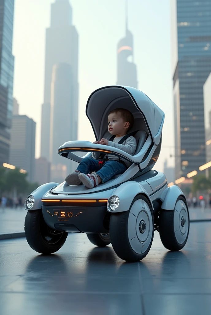 high-tech stroller