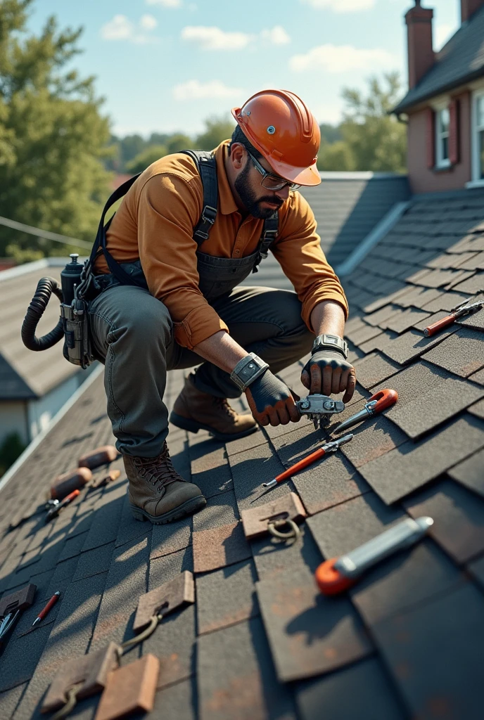 roofing worker