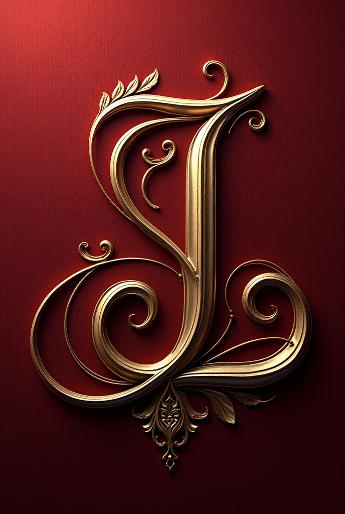 Wallpaper with the initials J and L
