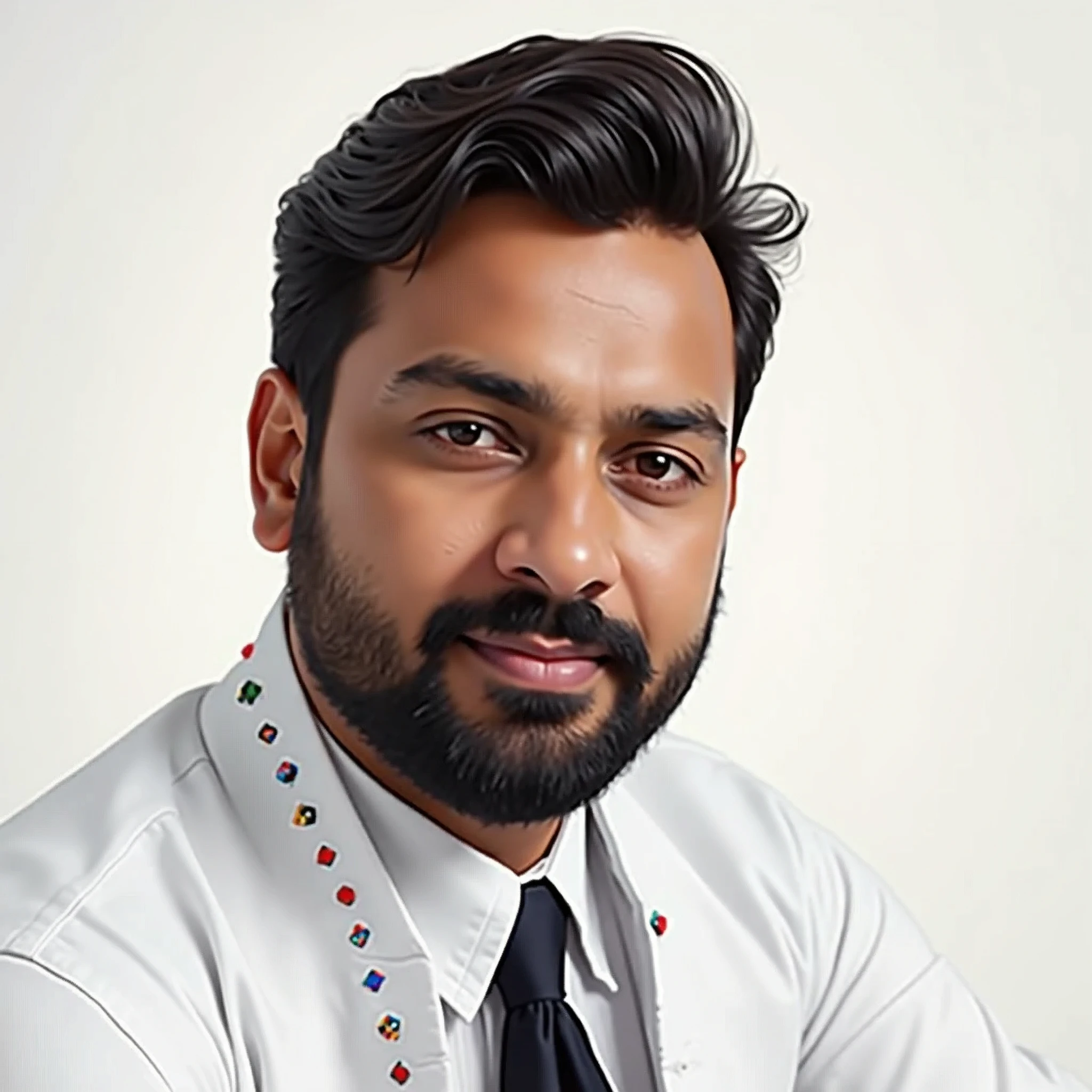 Indian kurta with hold Indian national flag ,background city view 