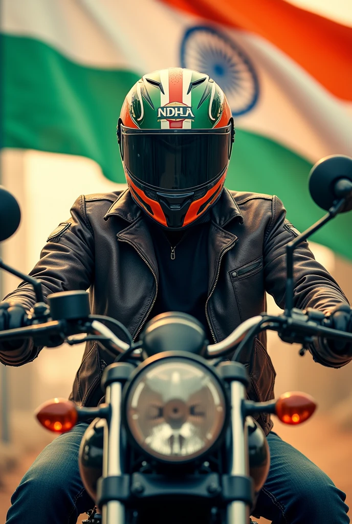 India independence day wishes by Biker Accessories shop content
Add as realistic image
Biker wearing riding jackets & Gloves & Helmets
Image in 1080px X 1080px